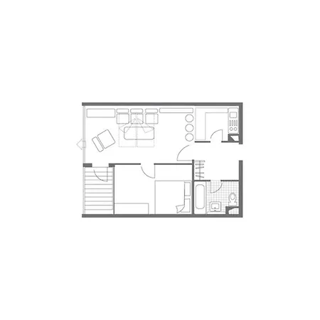 Ferienwohnpark Zwei-zimmer-apartment 49 19 *